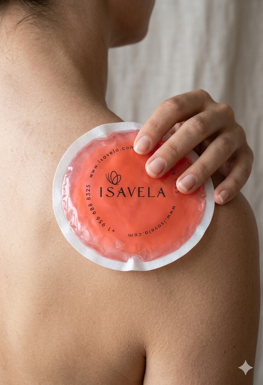 Isavela 4x4 Reusable Cold Gel Pack | Targeted Medical-Grade Cryotherapy Pad