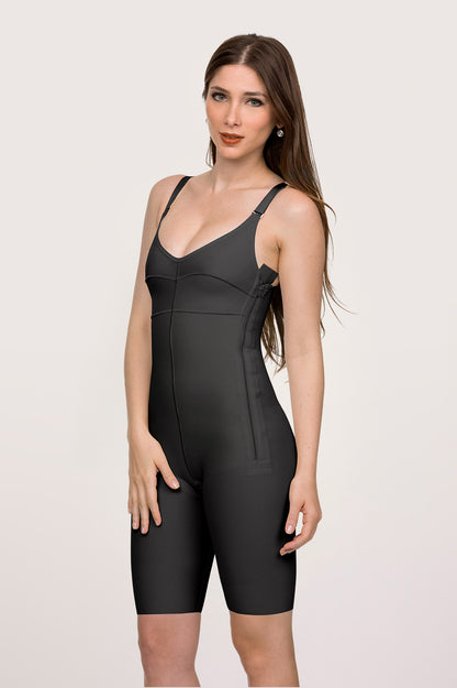 Mid Thigh Zippered Bodysuit (BB03)