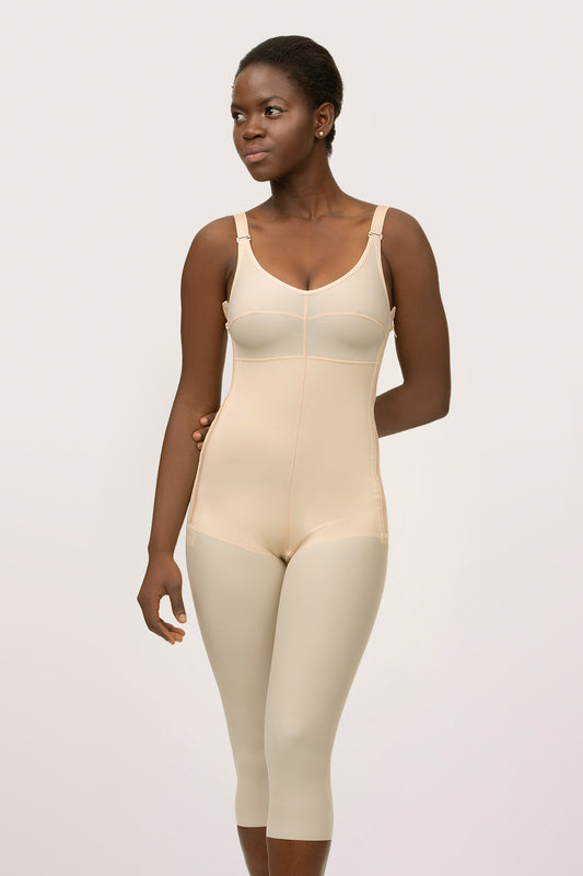 Mid Calf Zippered Bodysuit (BB05)
