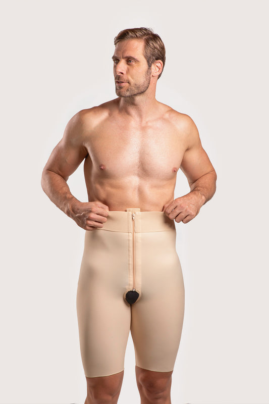 Mid Thigh Zippered Girdle (MG09)