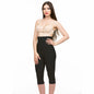 Pull On, Knee Length, Closed Buttocks Enhancing Girdle (BE10-BK)