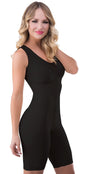 High Back, Mid Thigh, Sleeveless Bodysuit with Hook & Eye Closure (BB09-NS)