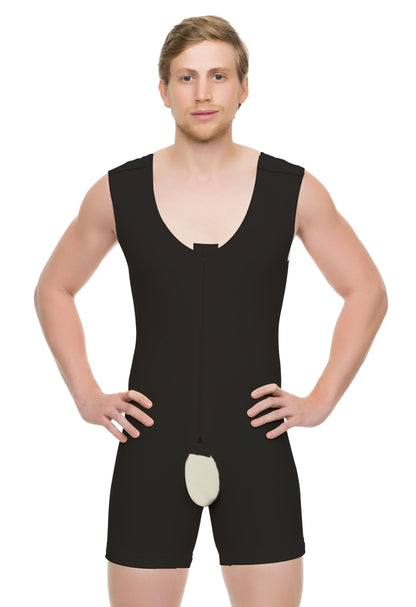 Mid Thigh Zippered Bodysuit (MG02)