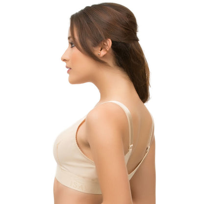 Sports T-Back Support Bra With 2" Elastic band (BR04)