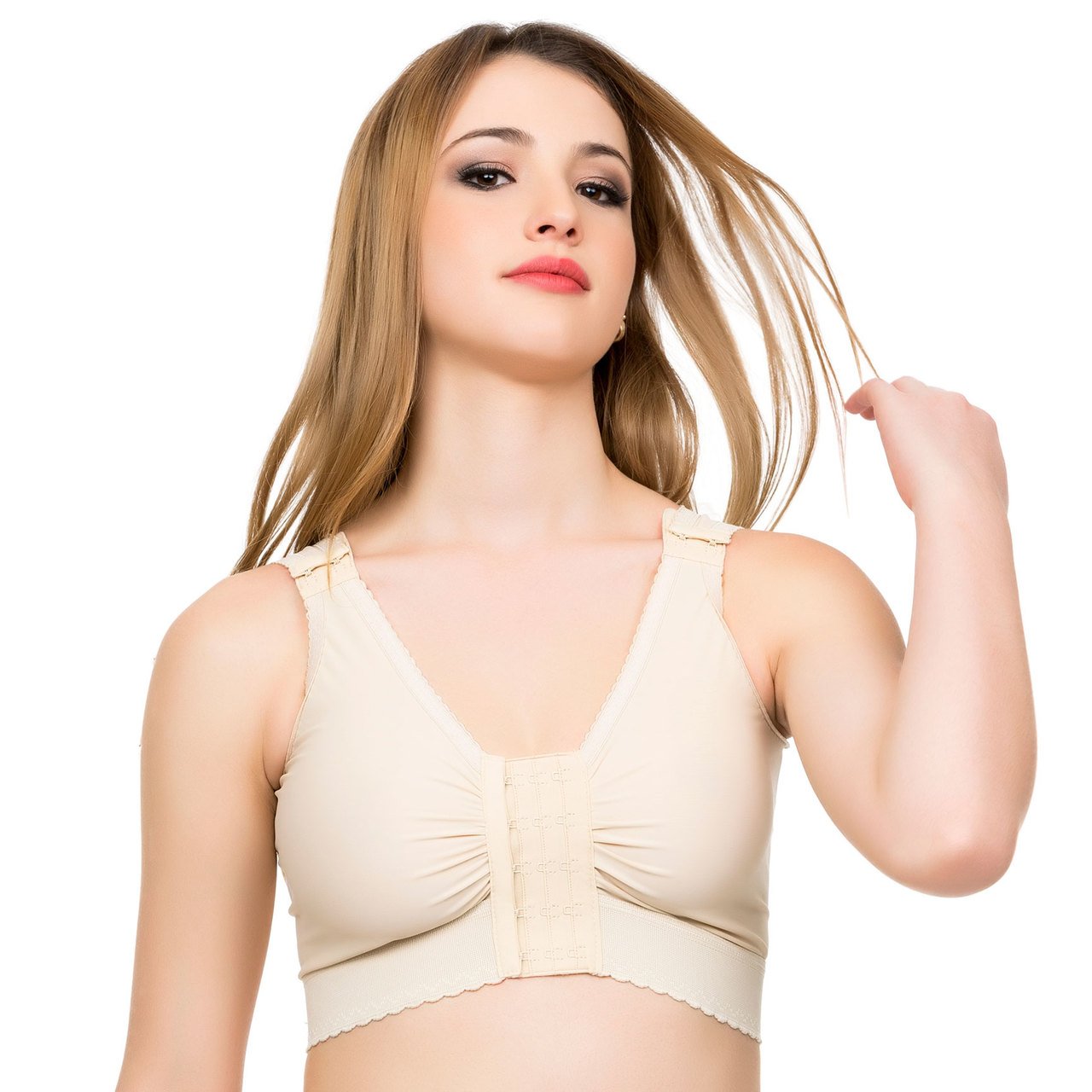 Support Bra With 2” Elastic Band “Seamless Cup” (BR08)