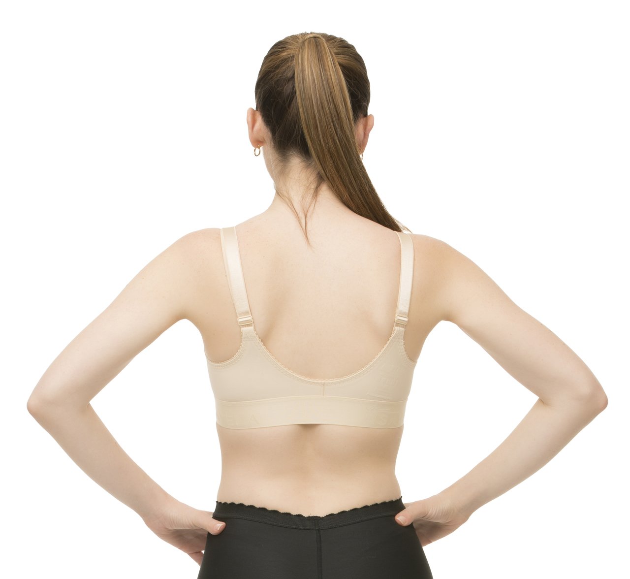 Sports T-Back Support Bra With 2" Elastic band (BR04)