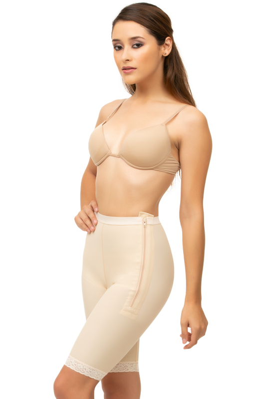 Mid Waist Girdle with Zippers & Leg (GR11, GR13, GR15)