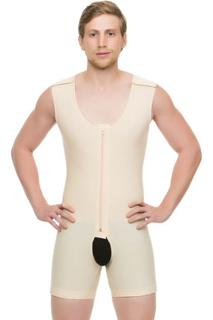 Mid Thigh Zippered Bodysuit (MG02)