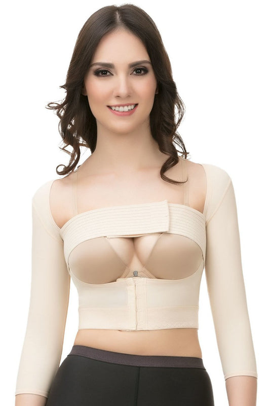 Compression Vest with Open Mammory and 3" Stabilizer Band (SL05)