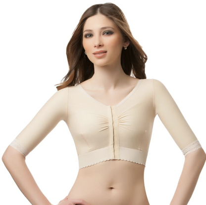 Cropped Bolero Vest with Sleeves (VS02)