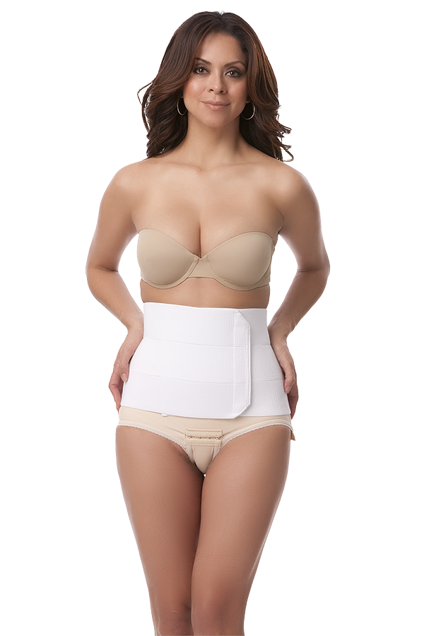 9" Abdominal Plastic Surgery One Piece Binder (Unisex) (AB01)